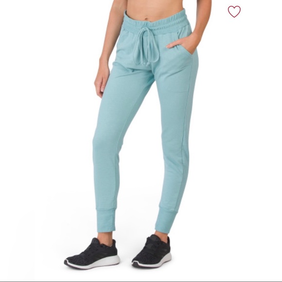 NWT Free People Movement Sunny Skinny Sweatpants Turquoise - Picture 2 of 8